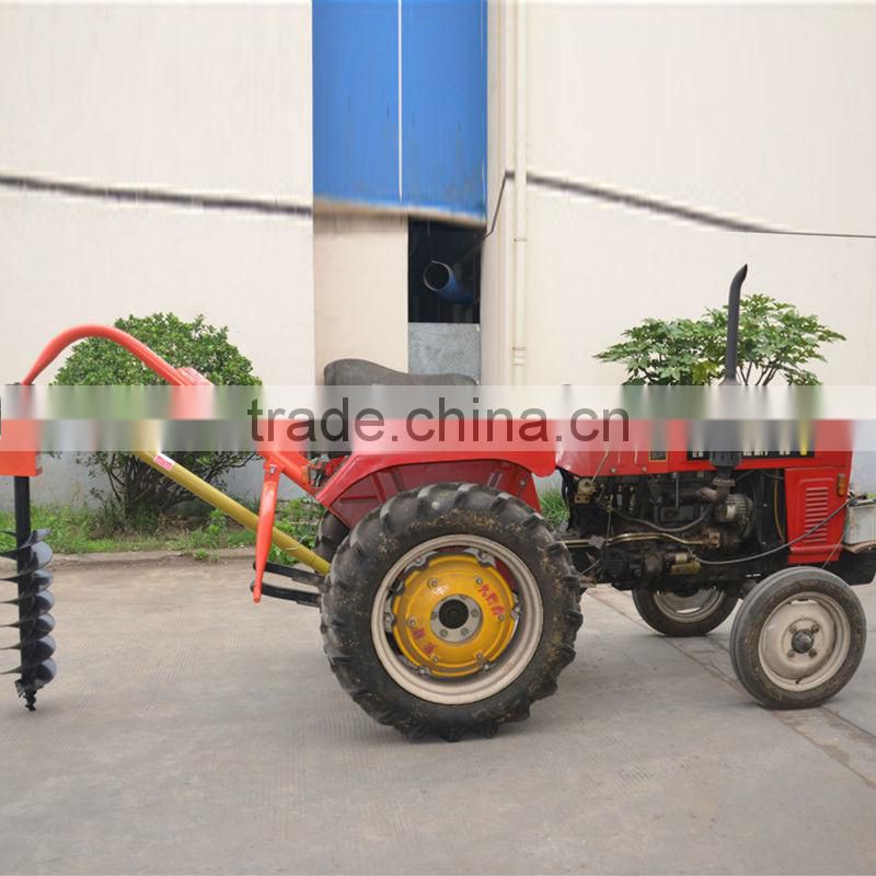 garden tractor hole diggers