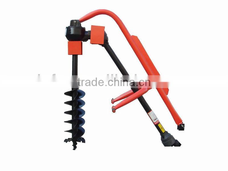 tractor mounted post hole digger