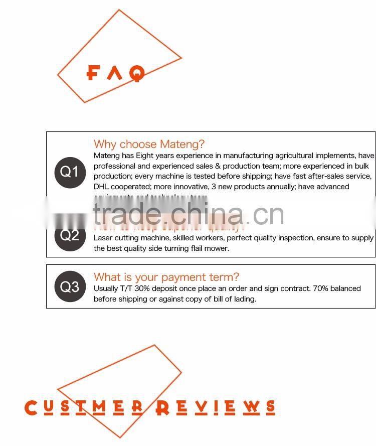 Agricultural implements backhoe for tractor