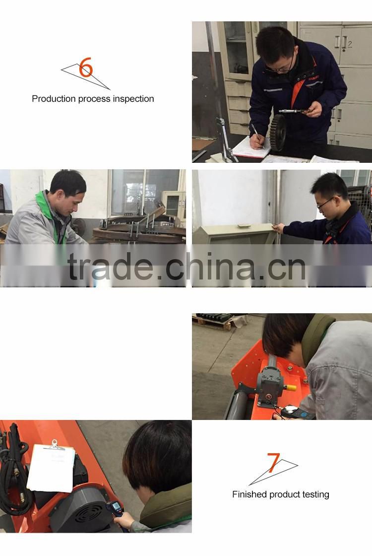 Agricultural implements backhoe for tractor