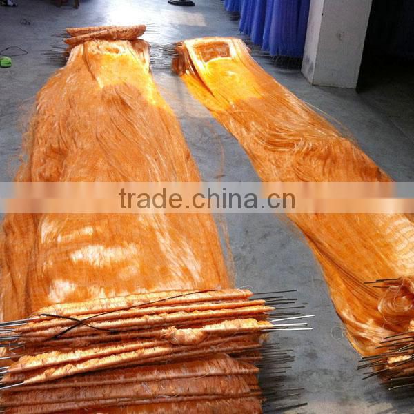 Yellow Nylon Monofilament Fishing Net