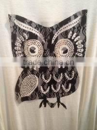 2017.5.1, 100% cotton lady women knitting jersey vest top tshirt