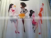 2017.5.1, 100% cotton lady women knitting jersey vest top tshirt