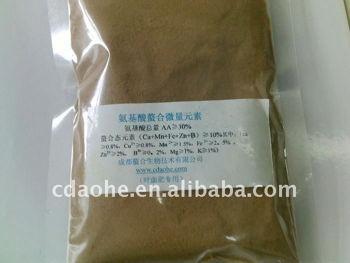 Amino Acid Chelate organic fertilizer compound fertilizer (Flowing powder fertilizer or feed grade)