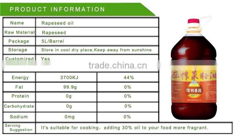 Cheapest rapeseed oil with high quality