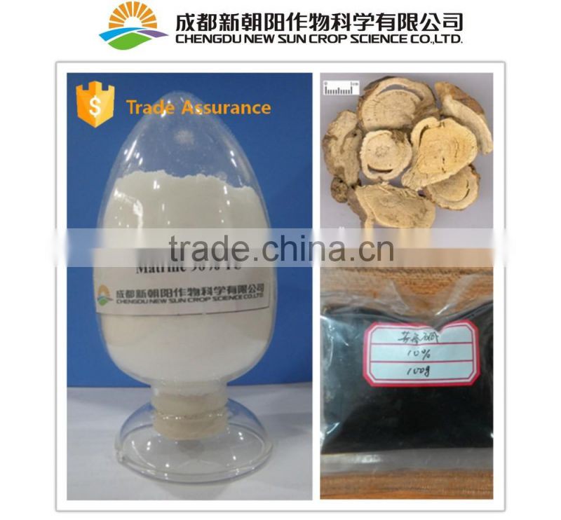 Natural plant extract Matrine 4% for organic pesticide