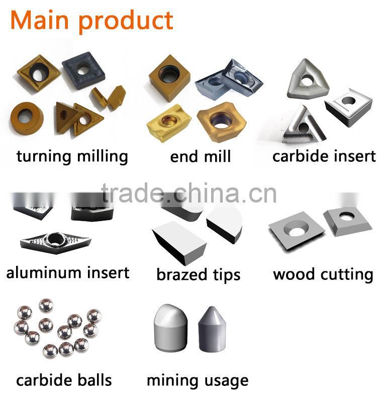 ST10030 YG9D tungsten carbide insert shim hardened material finishing