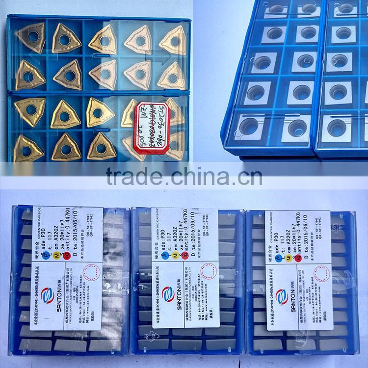 ST10030 YG9D tungsten carbide insert shim hardened material finishing
