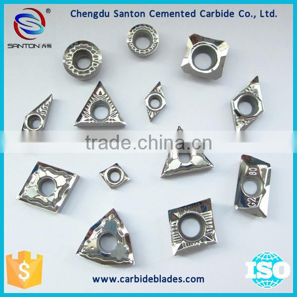CNC tungsten carbide aluminum cutting tools turning inserts