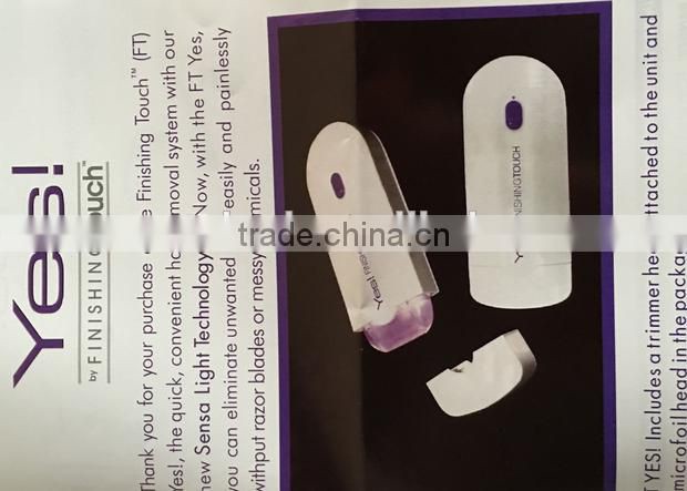 Yes finishing touch hair removal machine,laser hair removal device,pain free ,effective hair removal light