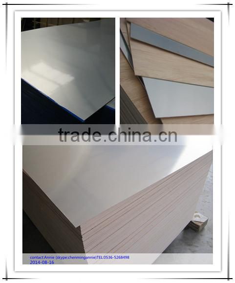 wall decorative aluminum faced hardwood plywood