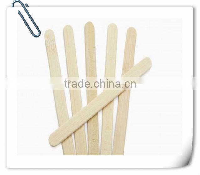 straight edge bamboo ice cream sticks