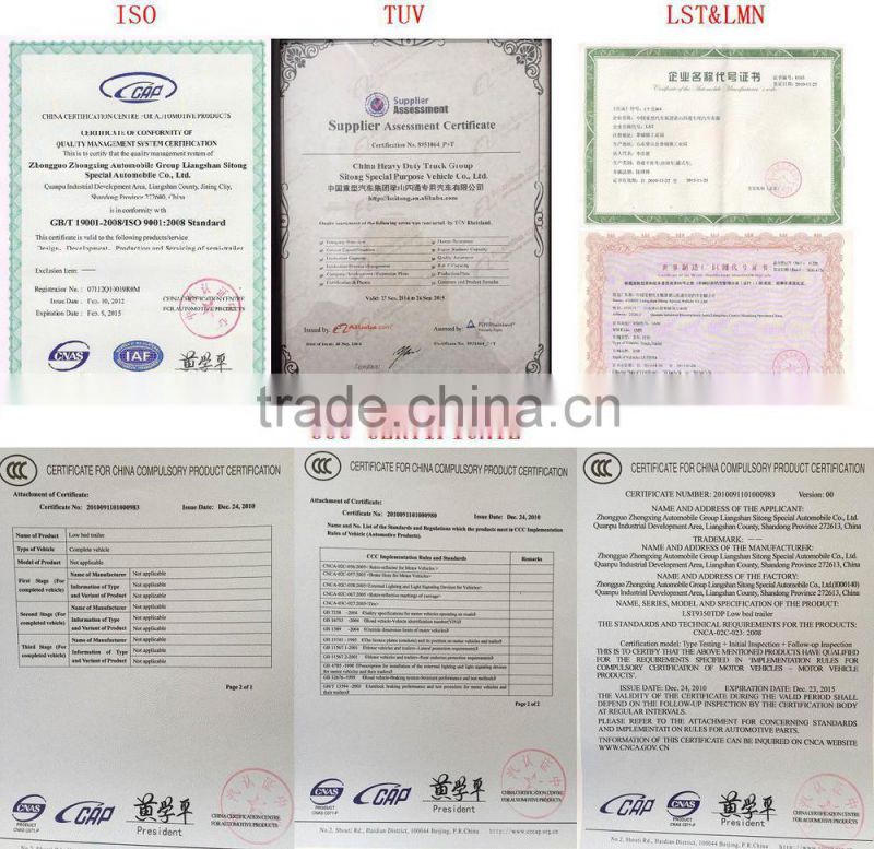 Factory Supply 2 axle car carrier trailer