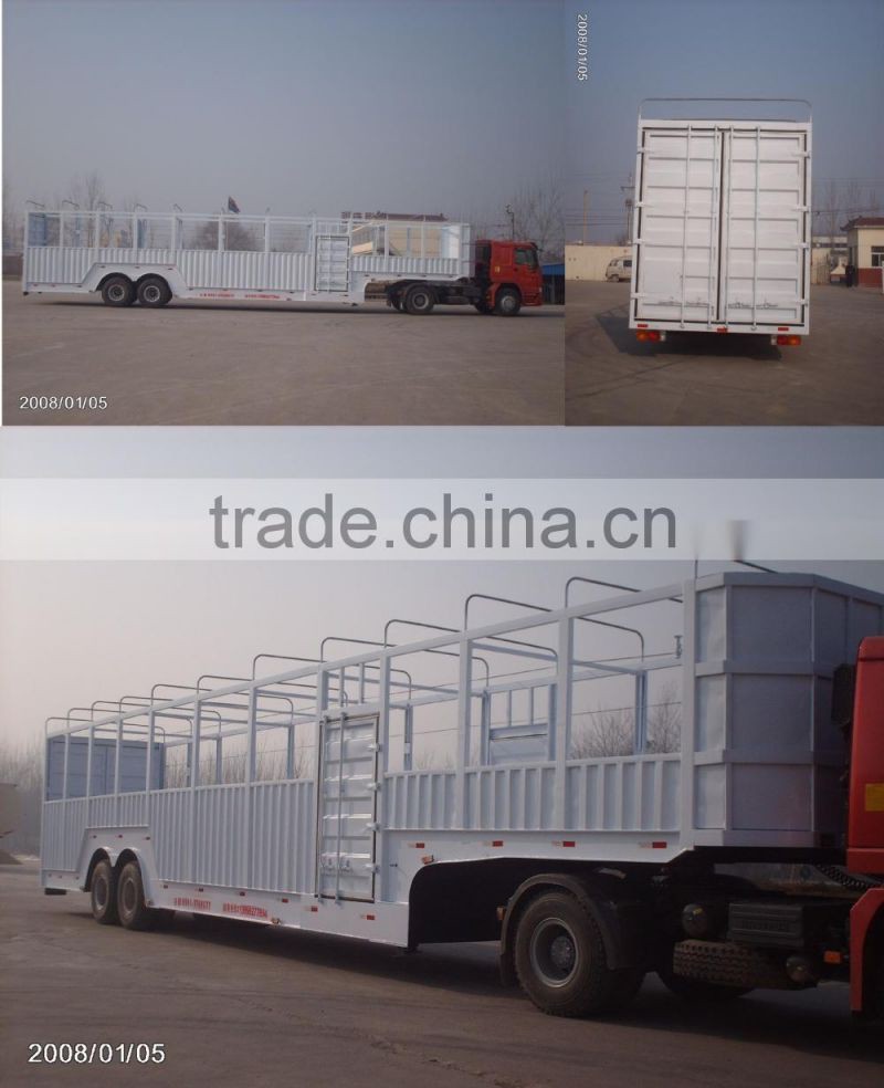car carrier semi truck trailer