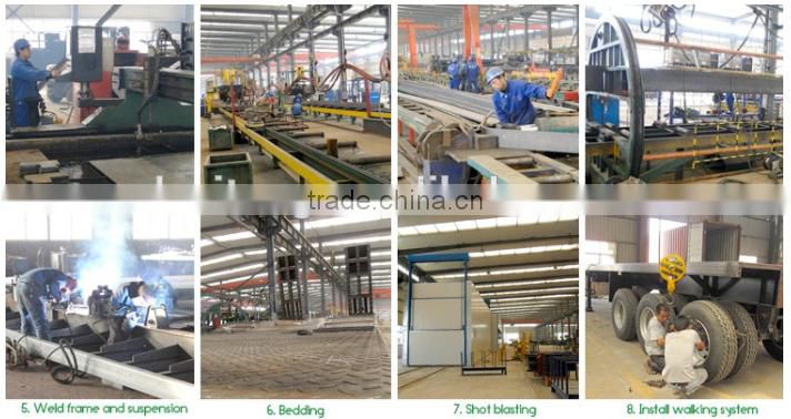 China manufacture 6/8 units suvs car carrier trailer vehicle transport semi trailer for sale