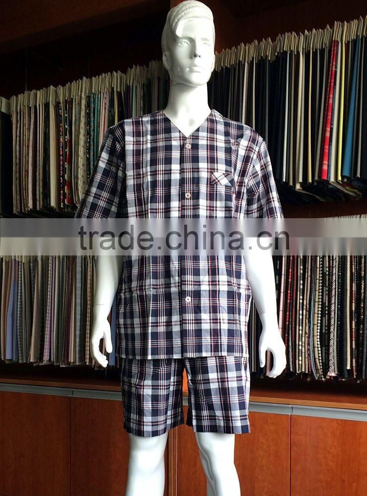 Men's 100%Cotton Long Sleeve Pyjamas/ Homewear / Nightgown