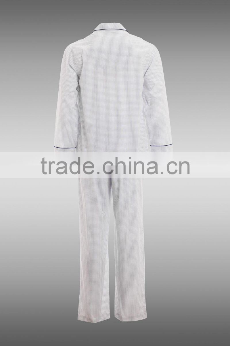 Men's 100%Cotton Long Sleeve Pyjamas/ Homewear / Nightgown