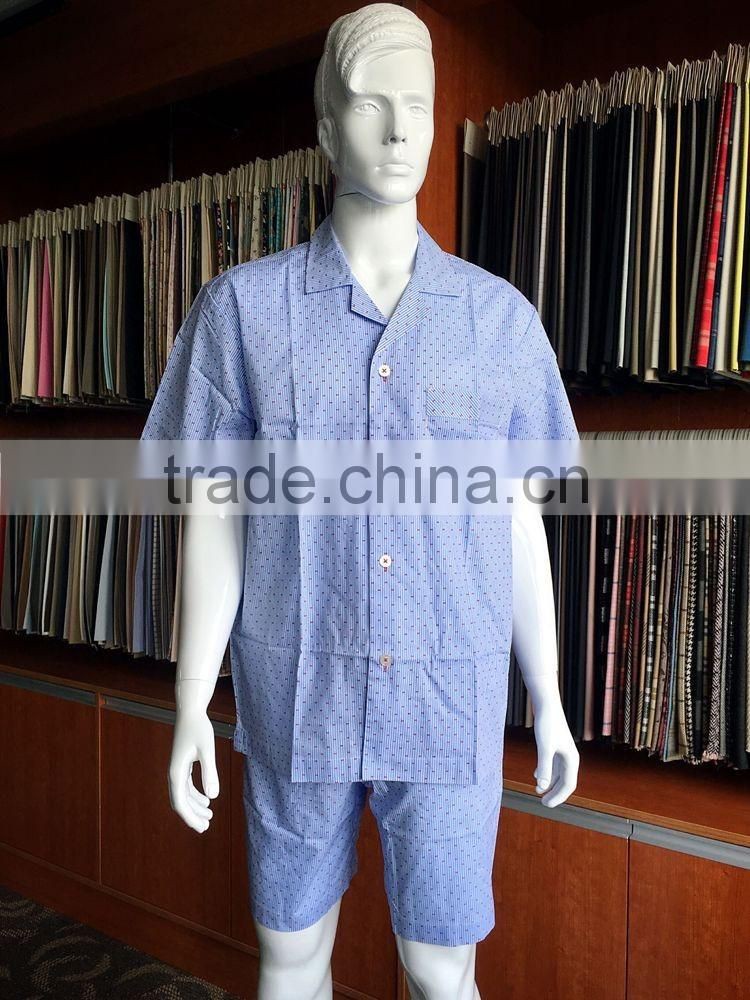 Men's 100%Cotton Long Sleeve Pyjamas/ Homewear / Nightgown