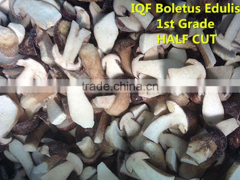 2-4/4-6/6-8cm frozen boletus edulis mushroom