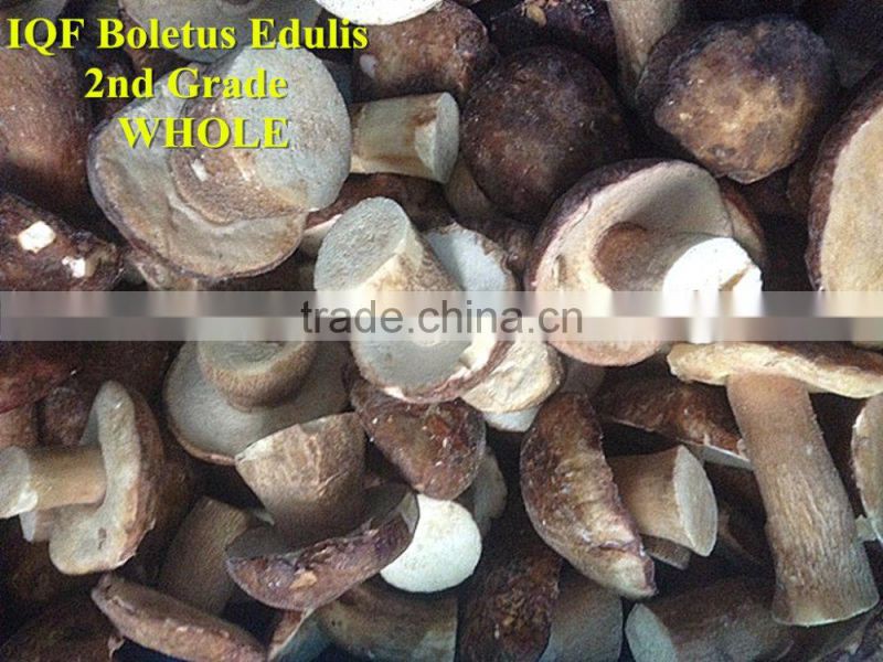 2-4/4-6/6-8cm frozen boletus edulis mushroom