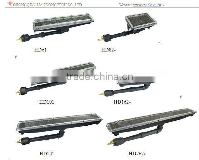 Ceramic plate Heater/ Infrared Gas burner heating equipment (HD242)
