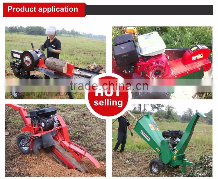 Top Sale 7Hp Six Blade Leaf Shredder Powder Machine
