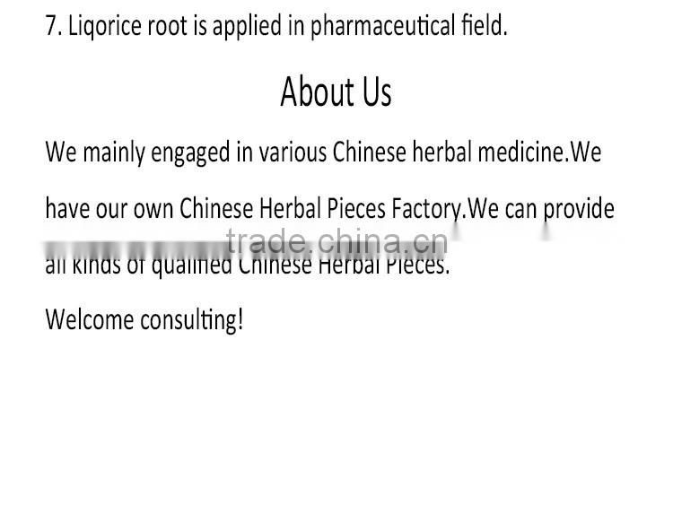 Licorice/Licorice root/Gancao/Radix liquiritiae/Crude Medicine