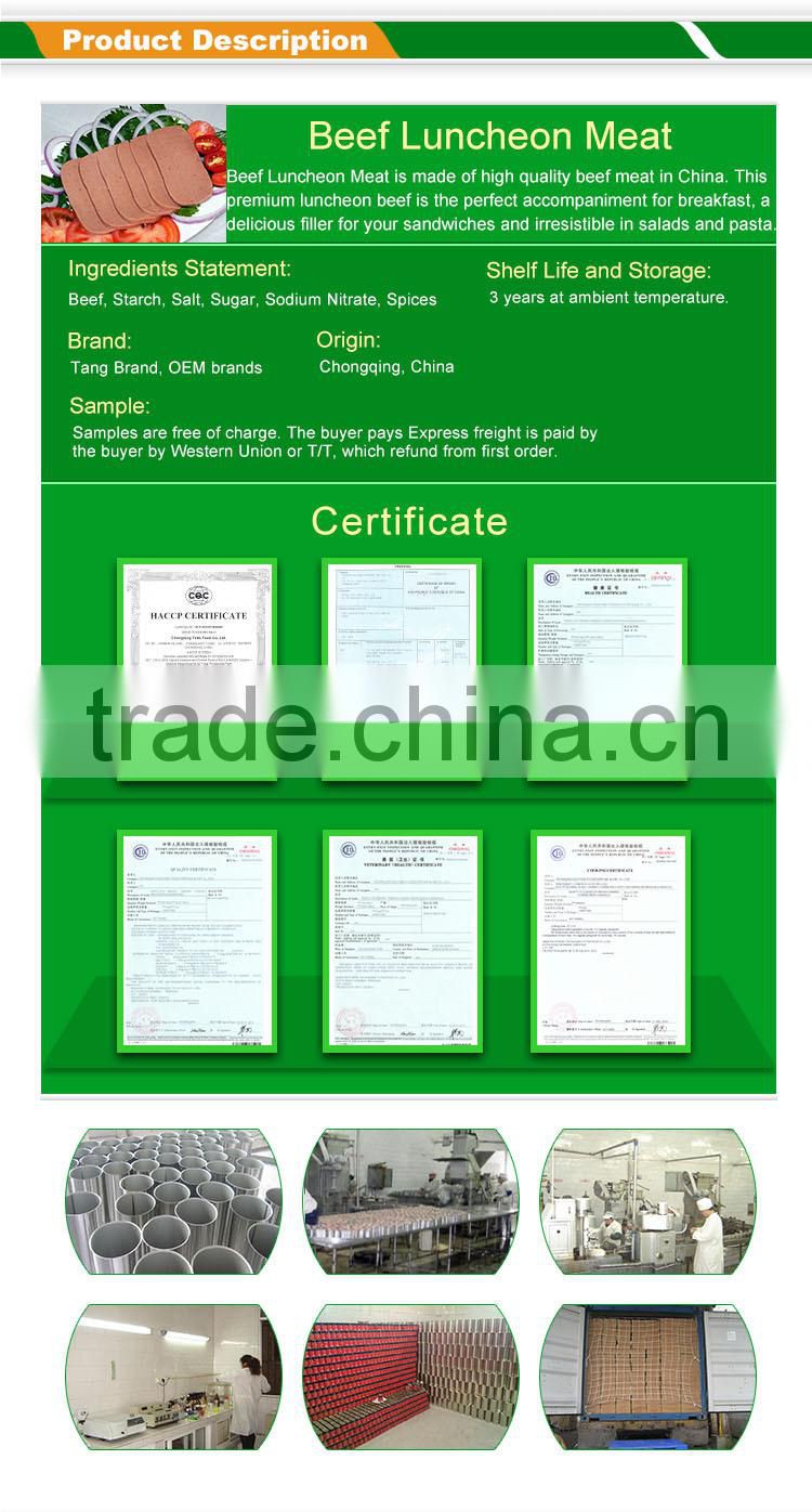 Manufacturer of Canned Luncheon Beef Meat