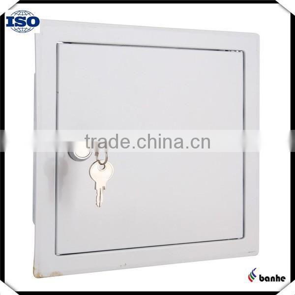 Steel frame fire rated access panels custom made with powder coating