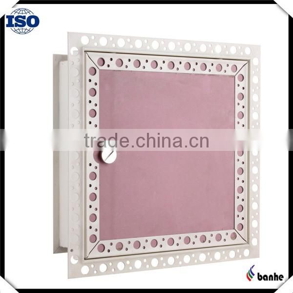 Precision fire rated drywall access panel with white powder coating