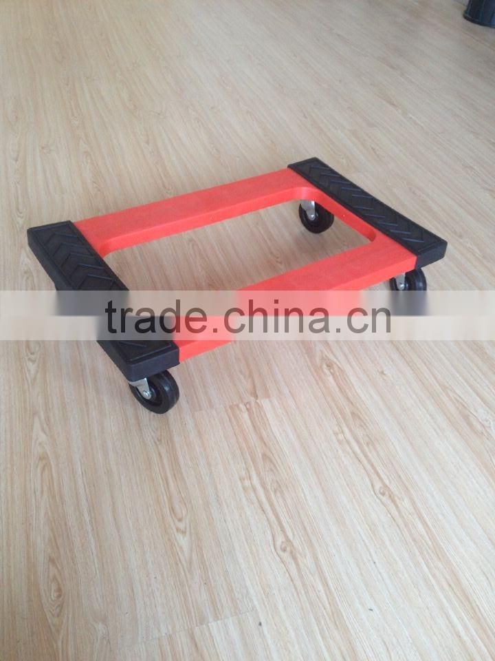 Plastic Movers Dolly 4-Wheels 1200 Lb. Capacity