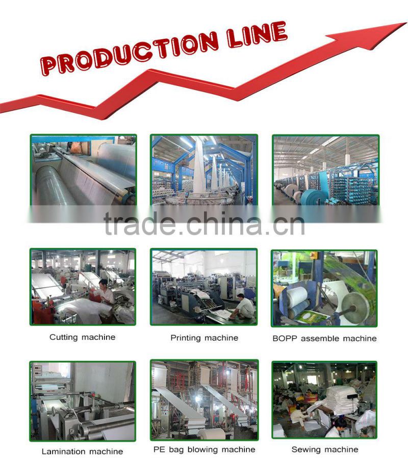 PP woven bag using for packaging in agriculture