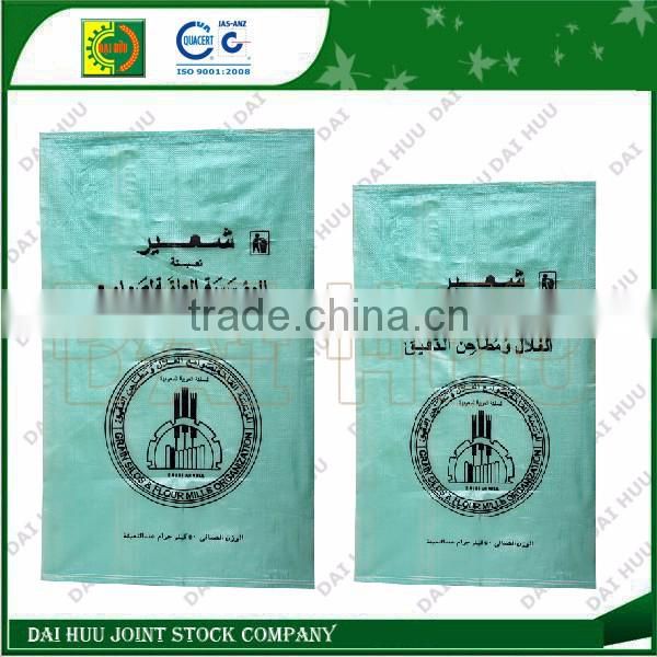 PP woven bag using in agriculture, fertilizer, animal feed