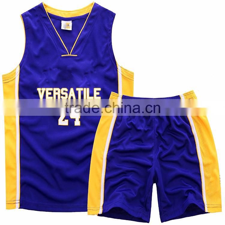 Design your basketball uniforms / basketball jerseys shorts