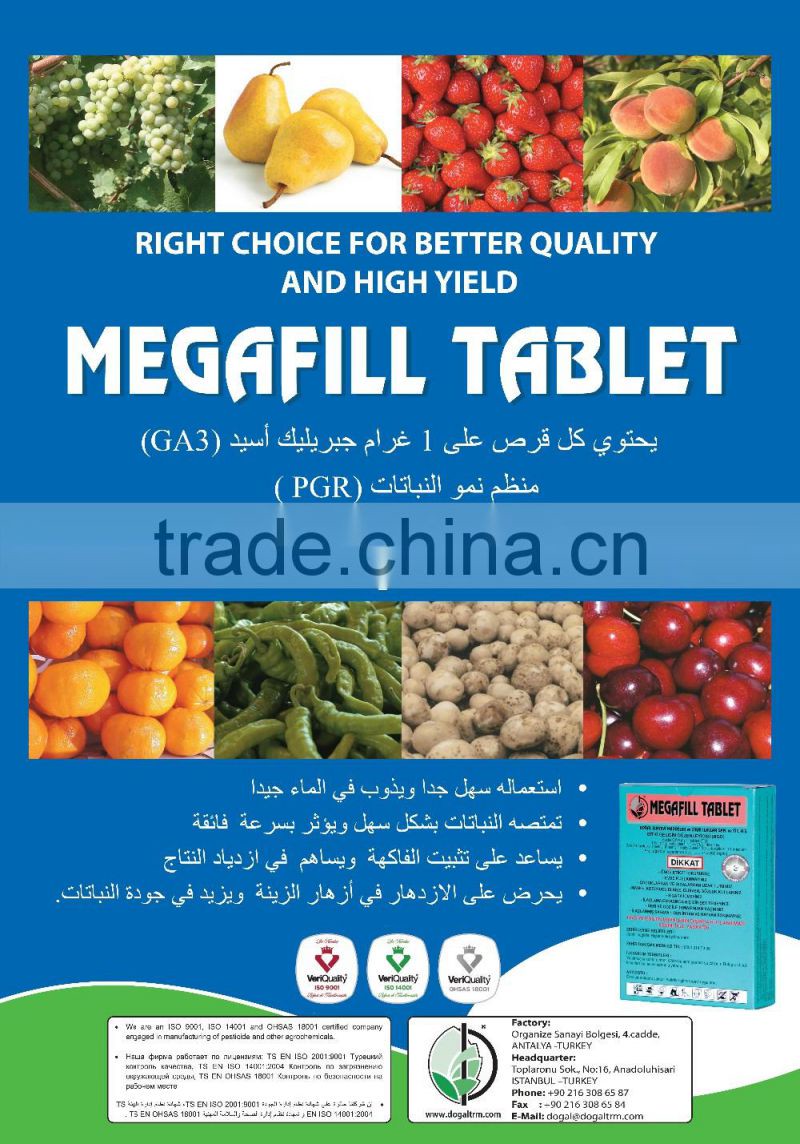 Megafill Tablet (Gibberellic Acid 1 g/tb)