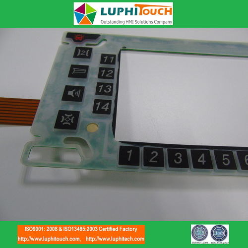 Rigid PCB Circuit FPC Cable Rubber Keypad Switch