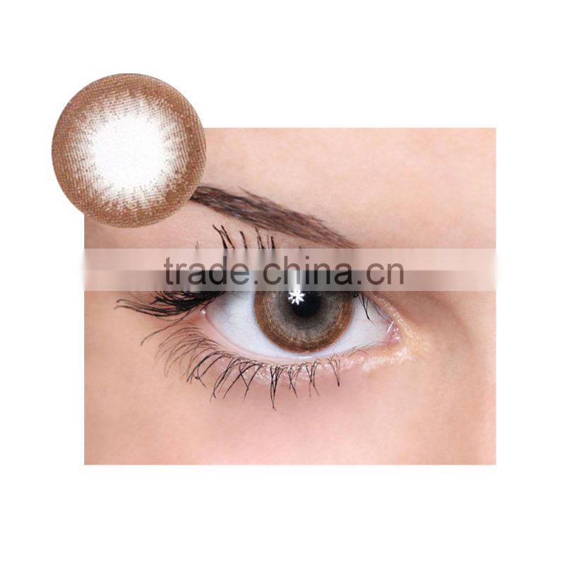 COLOR LENS ALMOND - HIGH MOISTURIZING, PLENTIFUL WETTABILITY CLEAR AND COMFORTABLE DAILY LIFE
