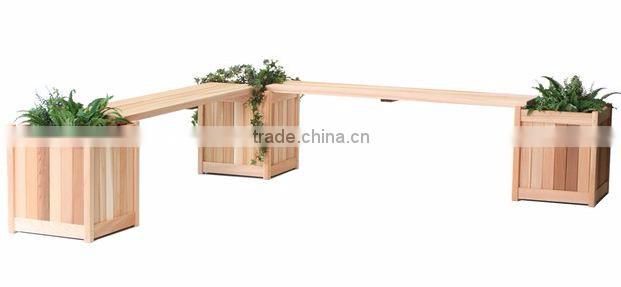 wood flower pot, garden pot, outdoor furniture, wood furniture, garden furniture