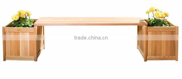 wood flower pot, garden pot, outdoor furniture, wood furniture, garden furniture