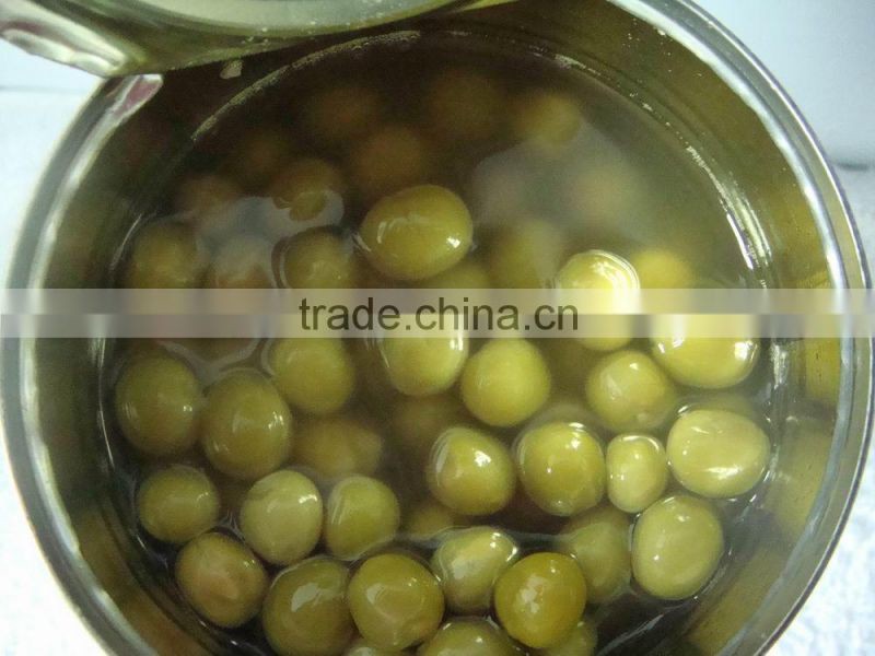 canned green peas