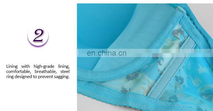China Manufacturer Elegant Comfortable Sexy Bridal Bra And Panty Set