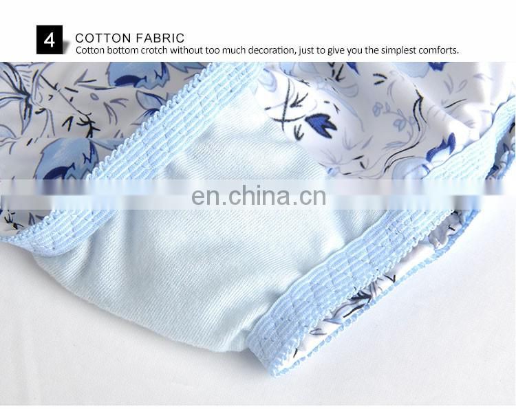 Deep V comfortable bra underwired leapord girl-without-bra sexy breast cover bra