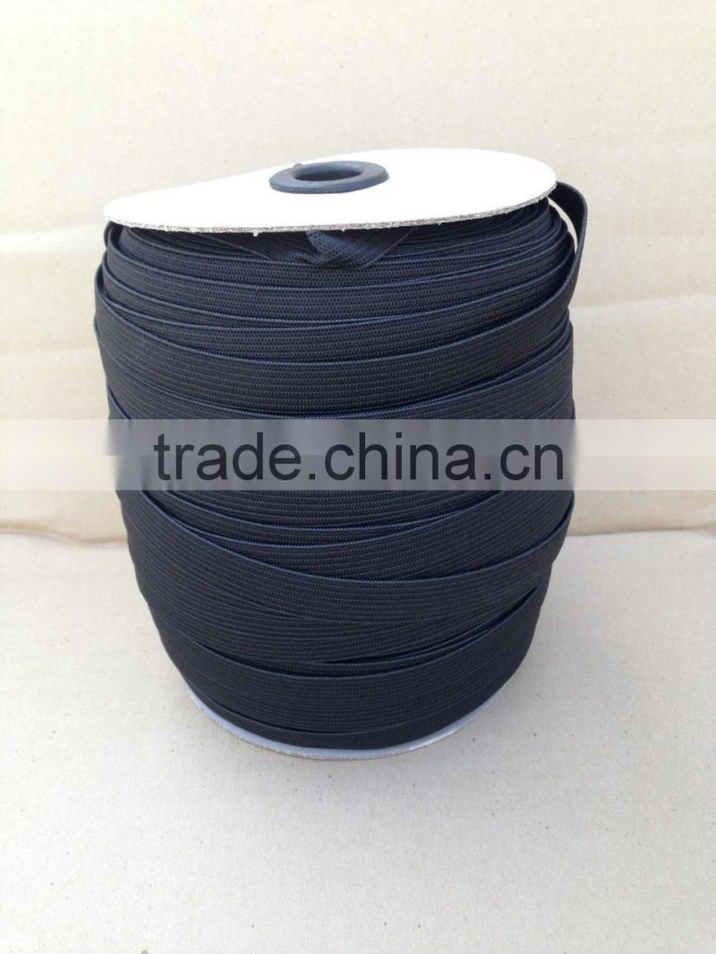 Whosale Knitted Elastic size 3/4" for waistbands sleeves underwear skirt curtain home textile