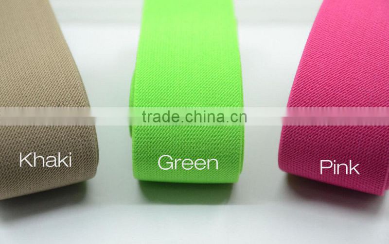 2 inch 50mm Colored Wide Elastic, Waistband Elastic,Sewing Elastic