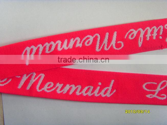 Soft custom logo elastic bands