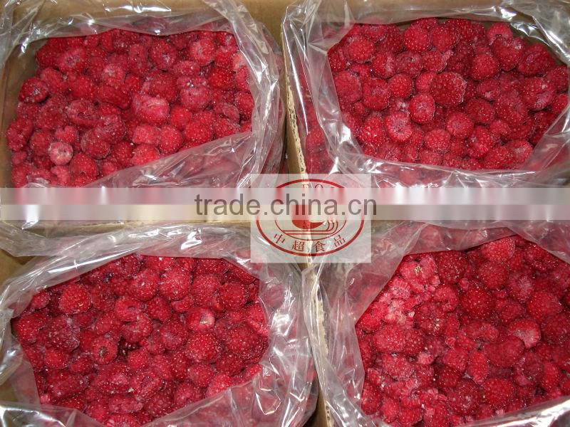 Frozen raspberry of dalian China