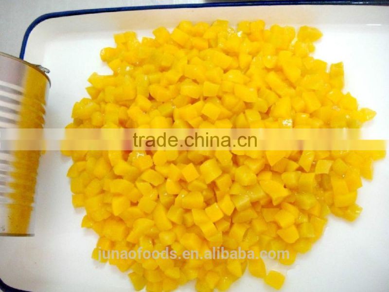 Bulk supply canned yellow peach strips