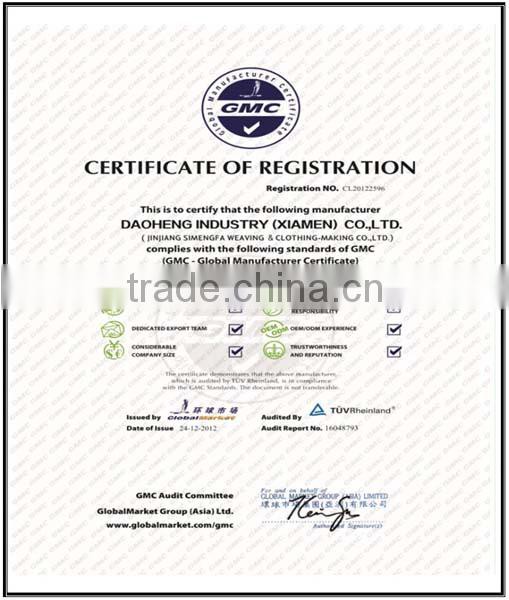 Polyester men casual jacket with AC coating