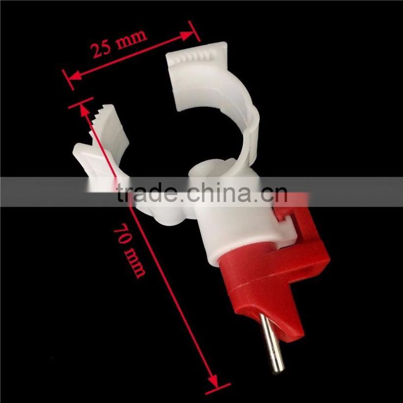 Automatic poultry chicken duck quail nipple drinker for 25mm