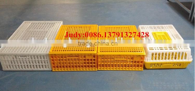 100% pure PE material folding live chicken cage to transport